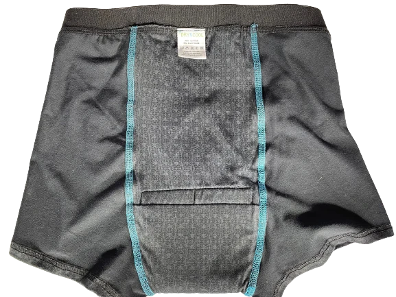 Cool Black - Calzoncillos para incontinencia