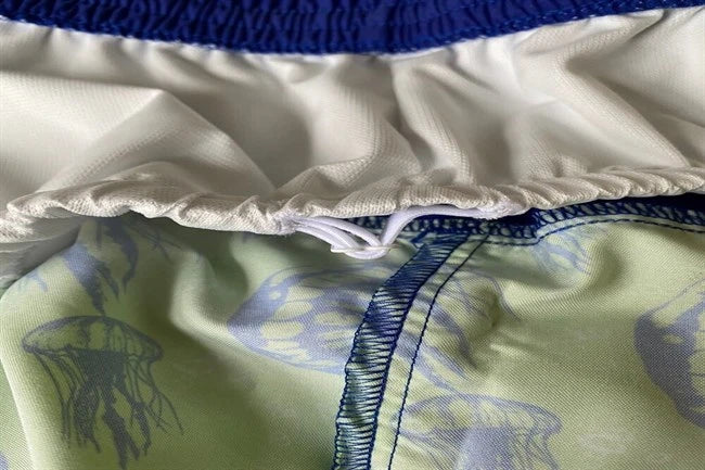 Inkontinens badebukser blå/grøn Kesvir